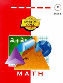 Paperback Lifepac Math K Student Book 1: Mak001 Book