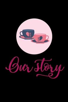 Our story: Line journal for couples. Great gift for your pratner.