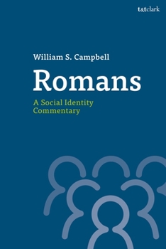 Hardcover Romans: A Social Identity Commentary Book