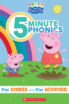 Paperback 5-Minute Phonics (Peppa Pig) Book