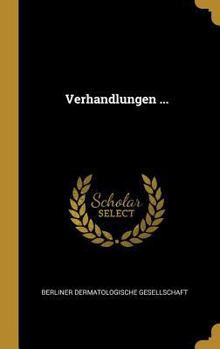 Hardcover Verhandlungen ... [German] Book