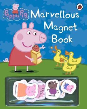 Hardcover Peppa Pig: Marvellous Magnet Book