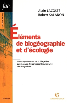 Paperback Éléments de biogéographie et d'écologie [French] Book