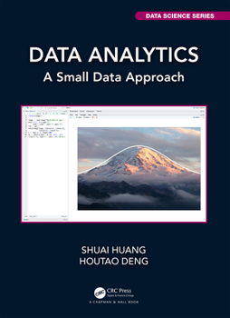 Hardcover Data Analytics: A Small Data Approach Book