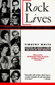 Paperback Rock Lives: Profiles and Interviews Book