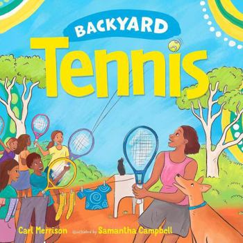 Hardcover Backyard Tennis Book