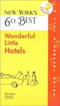 Paperback New York's 60 Best Wonderful Little Hotels Book