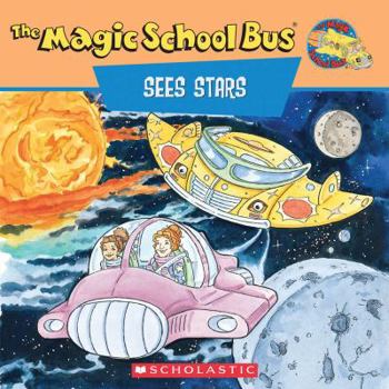 Paperback The Magic School Bus Sees Stars: A Book about Stars Book