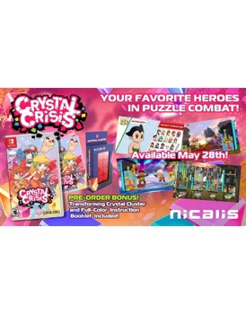 Game - Nintendo Switch Crystal Crisis Book