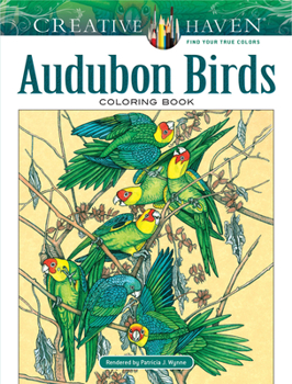 Paperback Creative Haven Audubon Birds Coloring Book