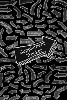 Supplement Tracker: Vitamin Log Medication Tracker
