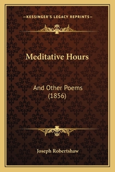 Paperback Meditative Hours: And Other Poems (1856) Book