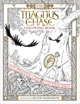 Paperback The Magnus Chase Coloring Book (a Magnus Chase Book) Book