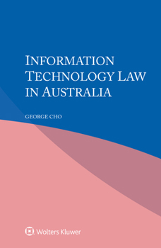 Paperback Information Technology Law in Australia Book