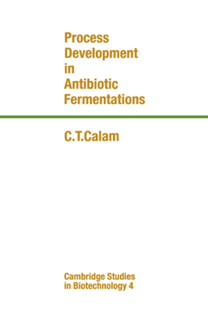 Hardcover Process Development in Antibiotic Fermentations Book