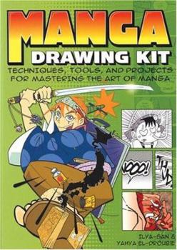 Paperback Manga Drawing Kit: Techniques, Tools, and Projects for Mastering the Art of Manga [With Techniques Book and Projects Book and Starter Kit] Book