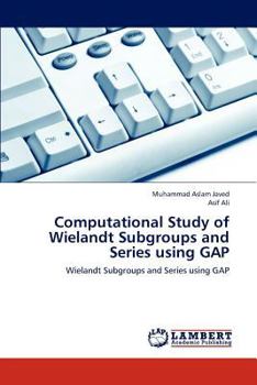 Paperback Computational Study of Wielandt Subgroups and Series Using Gap Book