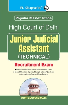 Paperback High Court of Delhi: Junior Judicial (Technical) Recruitment Exam Guide Book