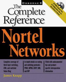 Paperback Nortel Networks Complete Reference [With CDROM] Book