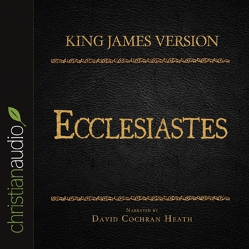 Audio CD Holy Bible in Audio - King James Version: Ecclesiastes Book
