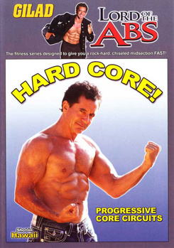 DVD Gilad: Lord of the Abs - Hard Core Book