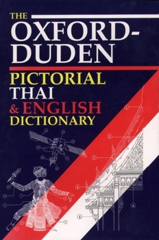 Paperback The Oxford-Duden Pictorial Thai & English Dictionary Book