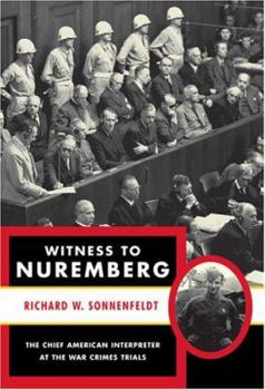 Hardcover Witness to Nuremberg Book