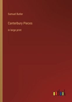Paperback Canterbury Pieces: in large print Book