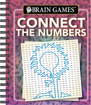 Spiral-bound Brain Games - Connect the Numbers Book