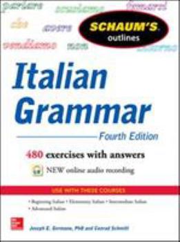 Schaum's Outline of Italian Grammar - Book  of the Schaum's Outline