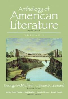 Paperback Anthology of American Literature, Volume I Book