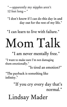 Hardcover Mom Talk Book