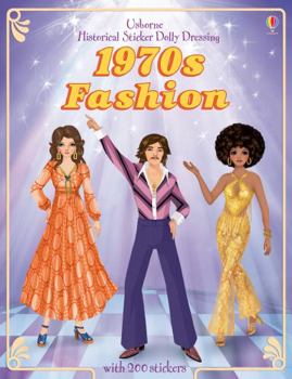 Paperback 1970s Fashion Sticker Book