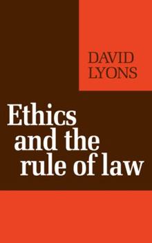 Paperback Ethics and the Rule of Law Book