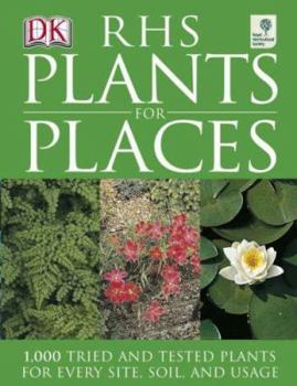 Hardcover Rhs Plants for Places. Book