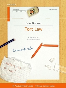 Paperback Tort Law Concentrate Book