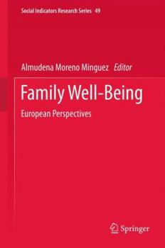 Hardcover Family Well-Being: European Perspectives Book