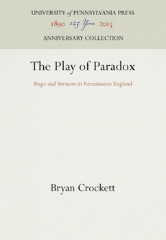Hardcover The Play of Paradox Book