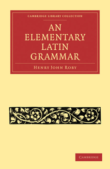 Paperback An Elementary Latin Grammar Book