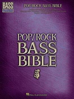 Paperback Pop/Rock Bass Bible Book