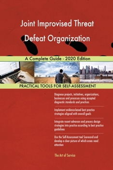 Paperback Joint Improvised Threat Defeat Organization A Complete Guide - 2020 Edition Book
