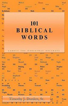 Paperback 101 Biblical Words Book