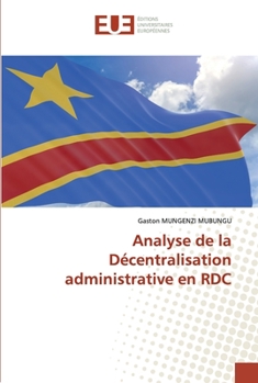 Paperback Analyse de la Décentralisation administrative en RDC [French] Book