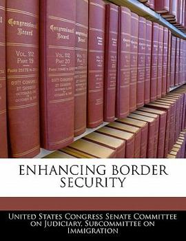 Paperback Enhancing Border Security Book