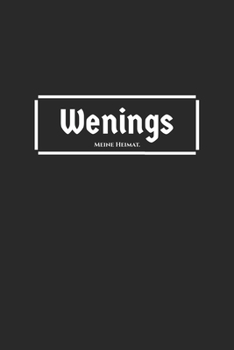 Wenings: Deine Stadt, deine Heimat | Zeige woher du bist | Notizblock A5 120 Seiten | Weiße Seiten mit schönem Rahmen (German Edition)