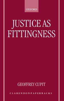 Paperback Justice as Fittingness Book