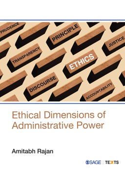 Paperback Ethical Dimensions of Administrative Power Book