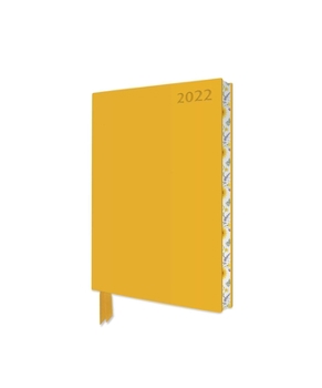 Paperback Sunny Yellow Artisan A6 Diary 2022 Book