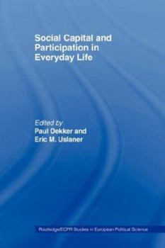 Paperback Social Capital and Participation in Everyday Life Book