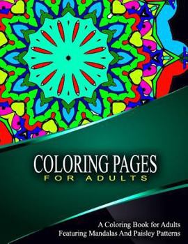 Paperback COLORING PAGES FOR ADULTS - Vol.3: adult coloring pages Book